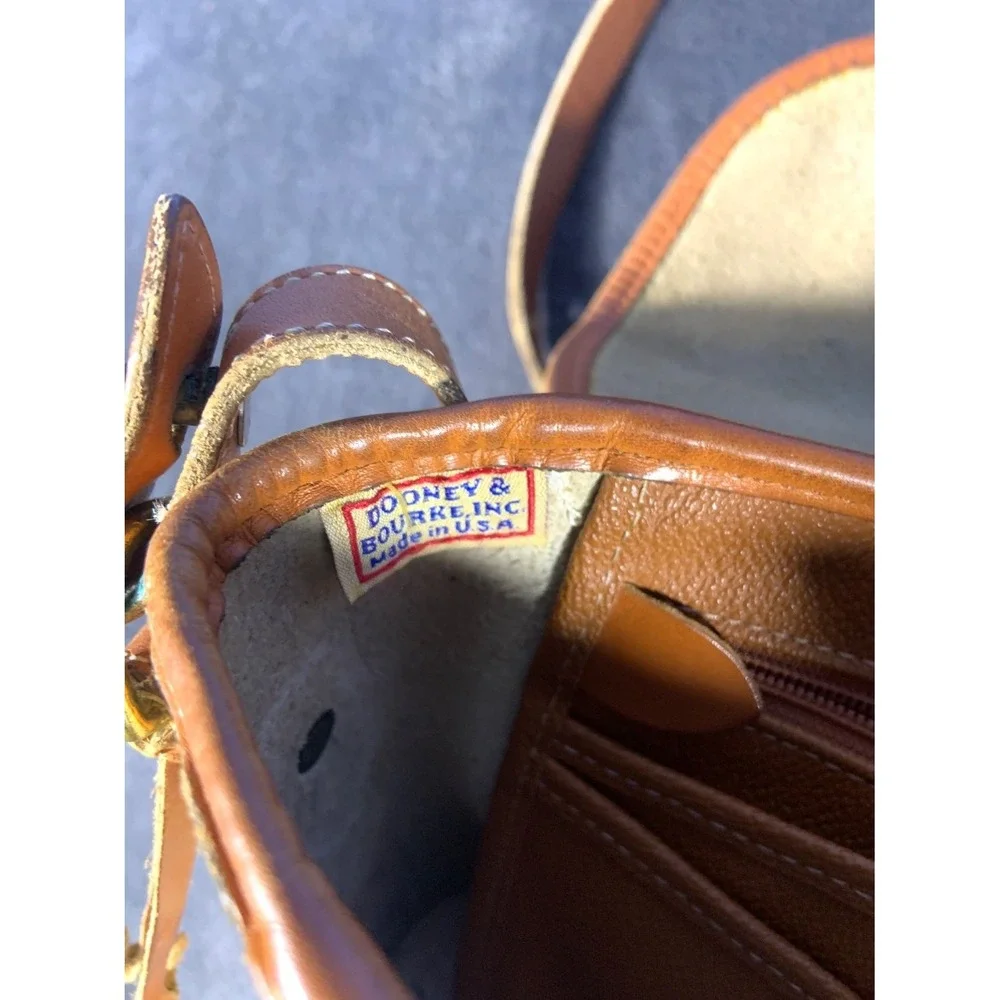 Dooney & Bourke All Weather Leather Women's Crossbody Bag Small Bone